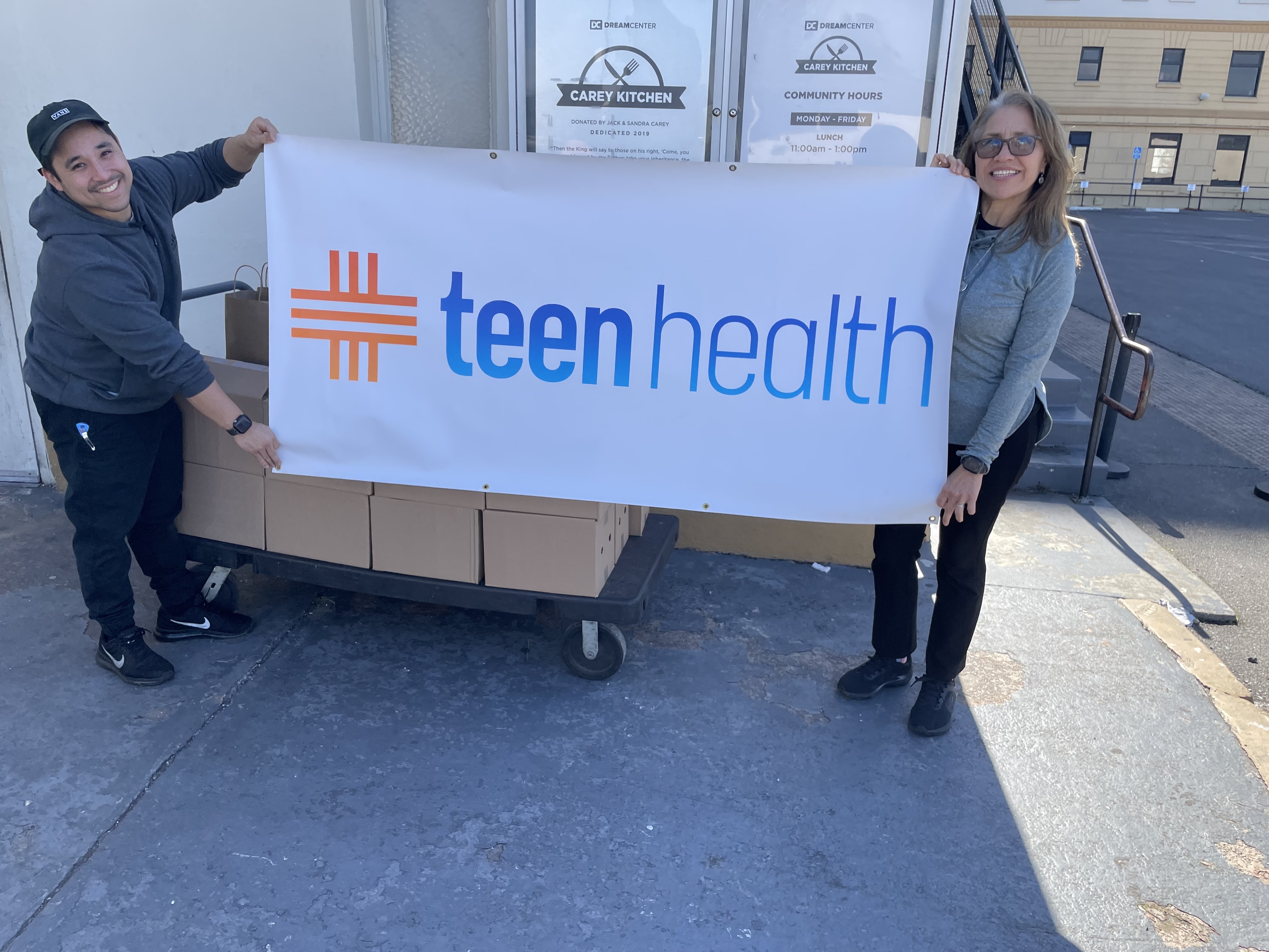 Carey kitchen supporting youth with meals